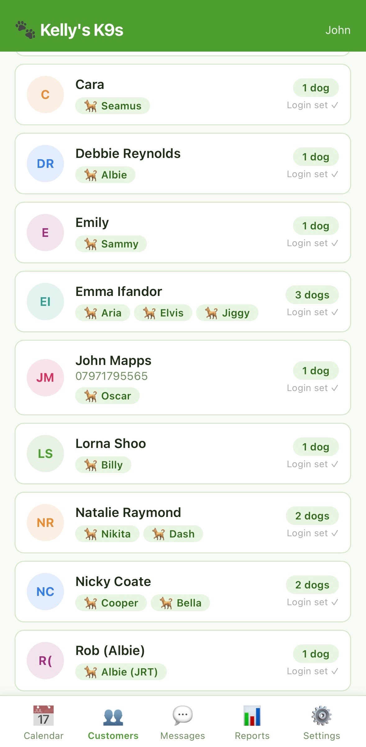 Customers